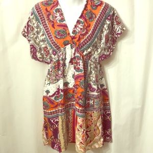 Boho Chic Tunic/ Cover up